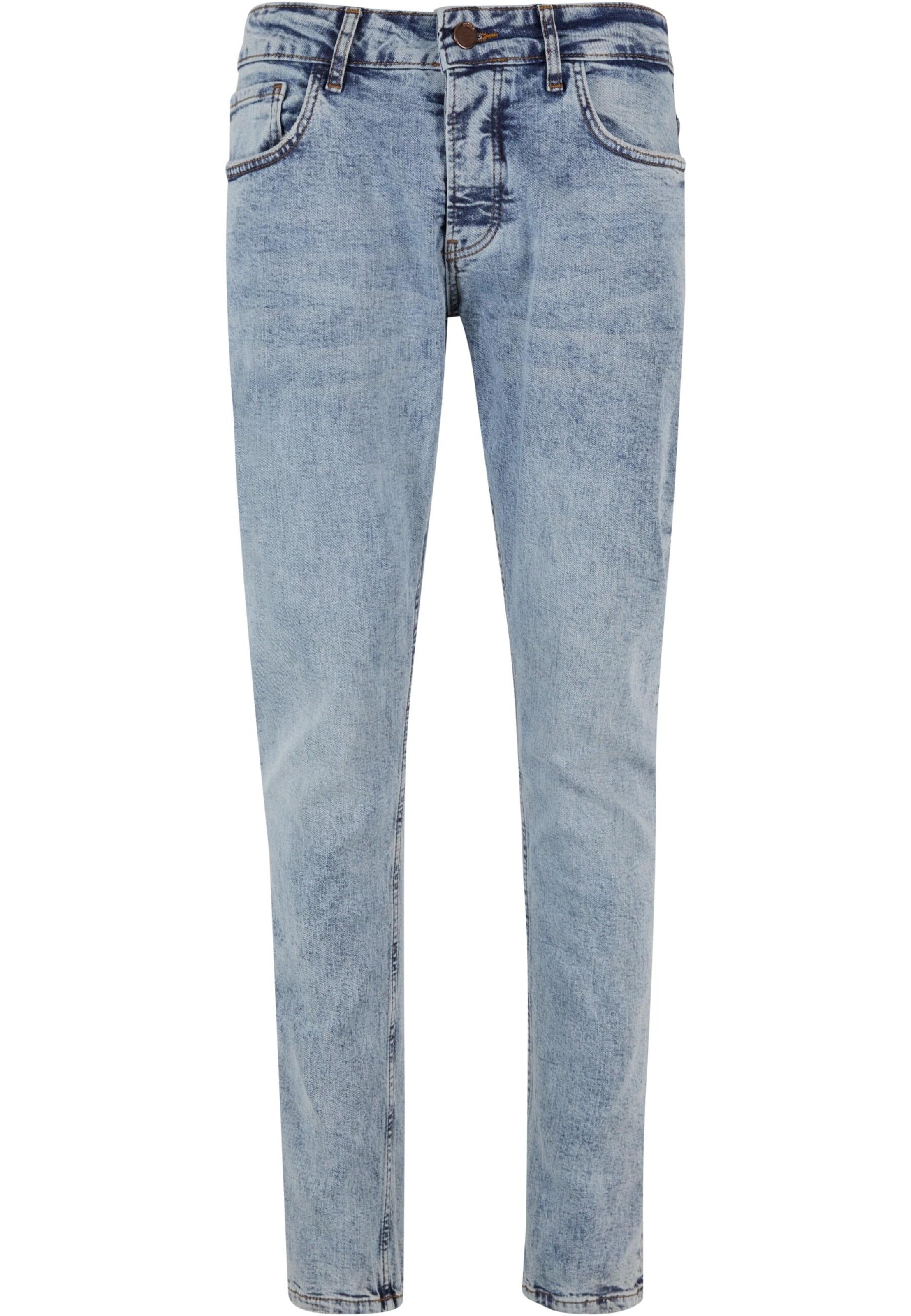 2Y Premium Regular Jeans in Blau: Vorderseite