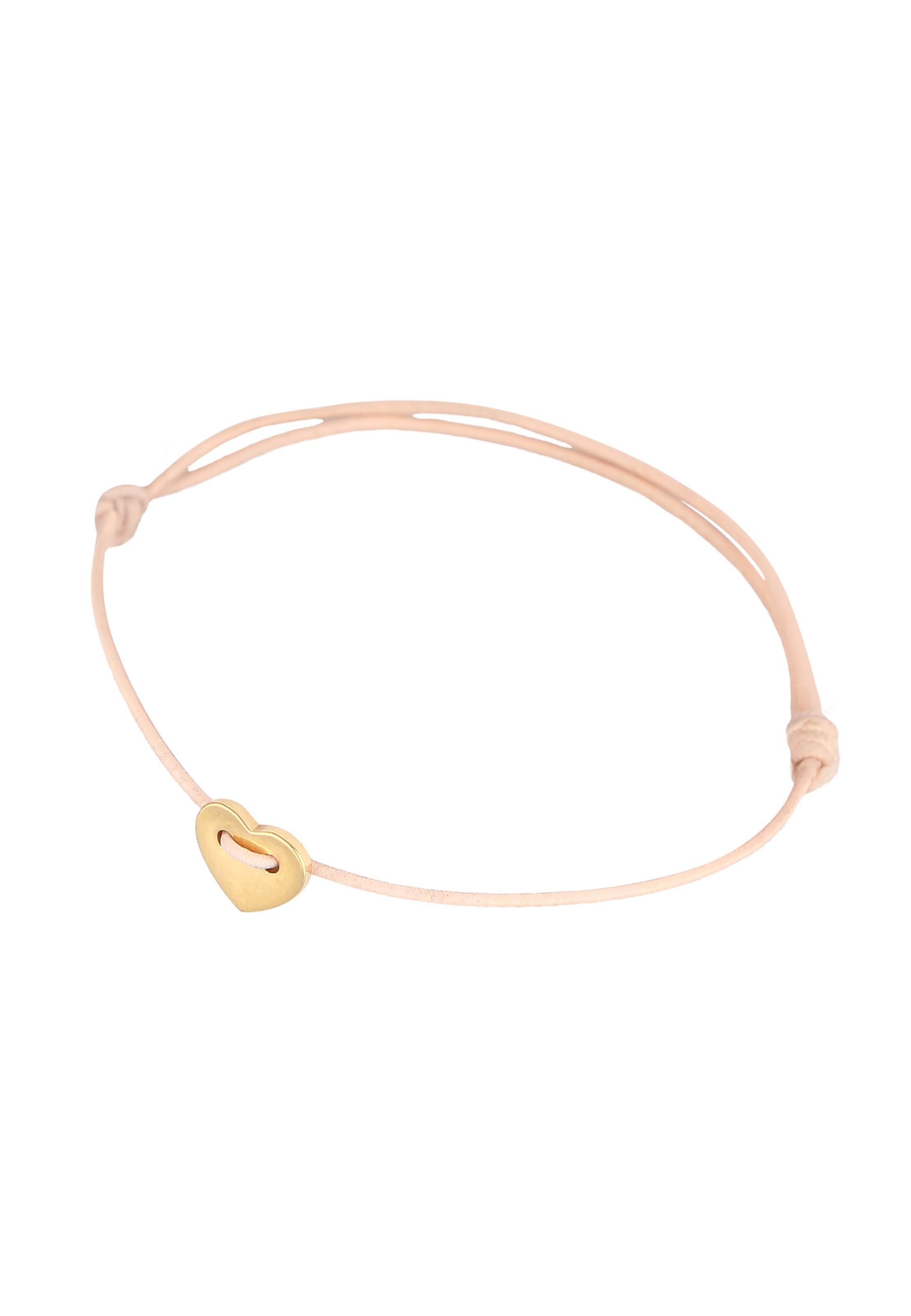 ELLI Armband 'Herz' in Gold