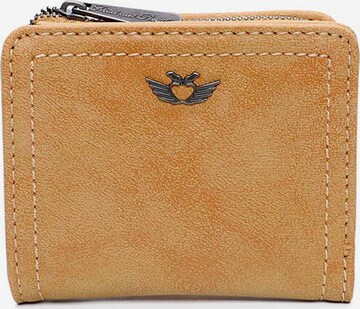 Fritzi aus Preußen Wallet 'Aurelie' in Yellow: front