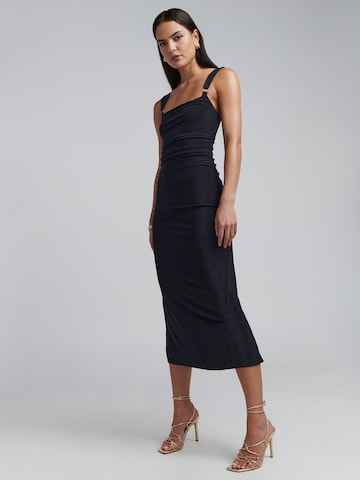 BWLDR Kleid 'MYRAN' in Schwarz: Vorderseite