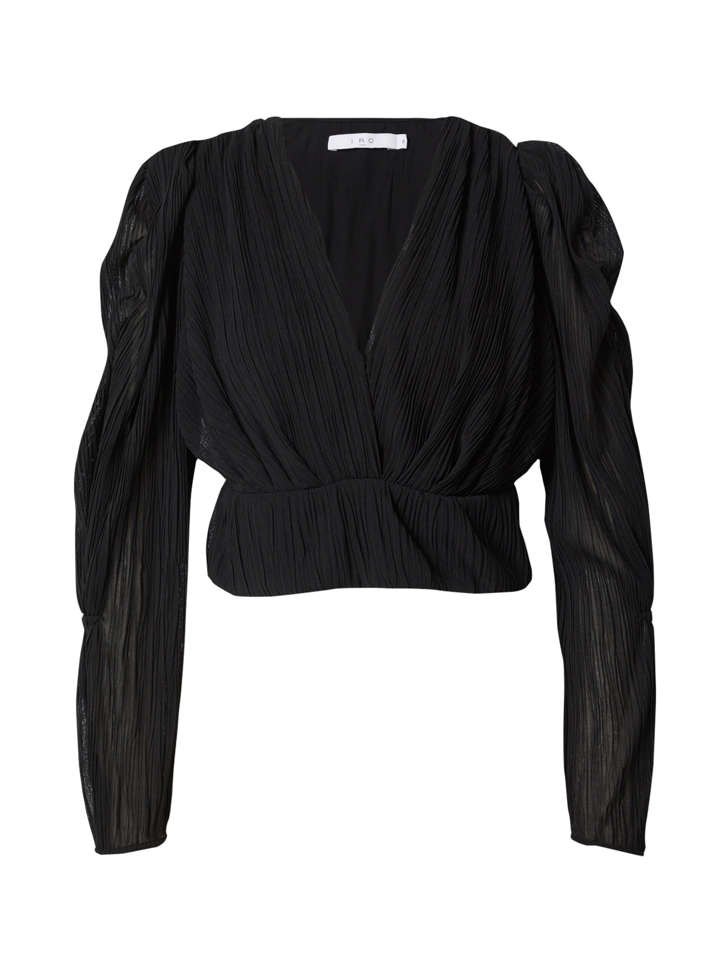 Chemisier 'AMILI' IRO en noir : devant