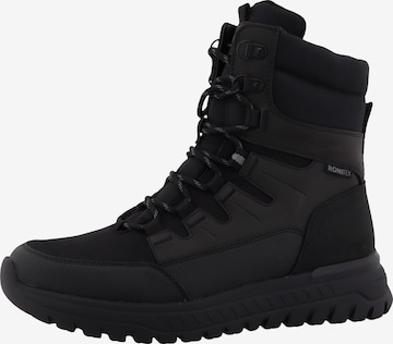 Boots stringati 'Klaudio' di ROMIKA in nero: frontale