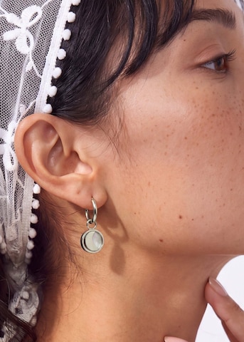 PURELEI Hangers 'Moon' in Zilver