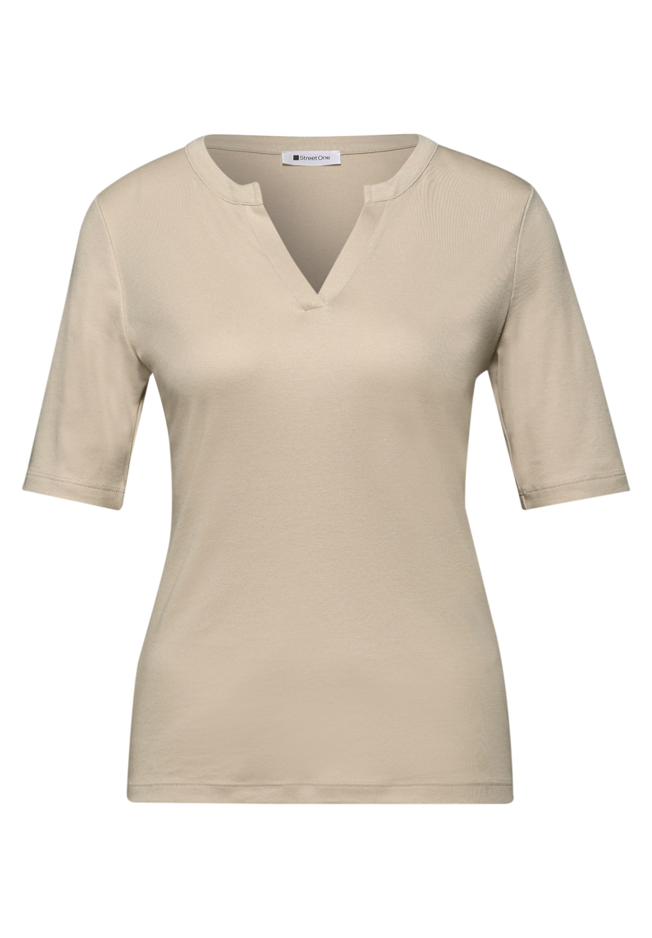 STREET ONE Shirt in Beige: front