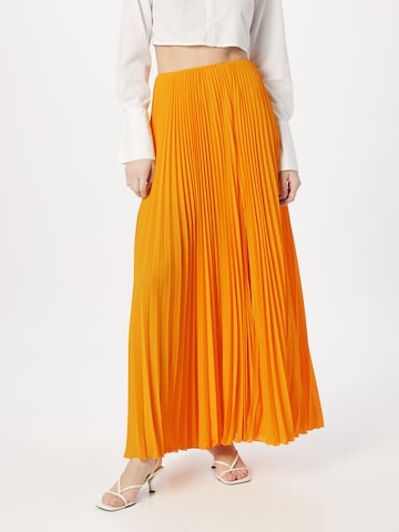 PATRIZIA PEPE - Falda 'GONNA' en naranja: frente