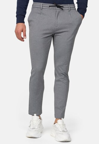 JEFF Regular Chino trousers ' Dyer ' in Grey: front