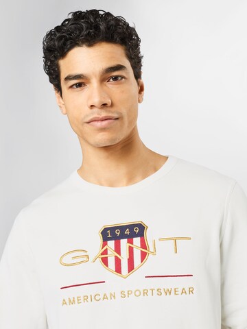 GANT - Sweatshirt 'Archive Shield' em branco