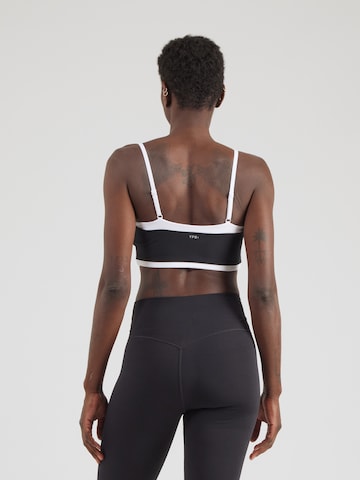 Abercrombie & Fitch Õlapaelteta topp Spordirinnahoidja 'SCULPTLUX SWEETHEART', värv must