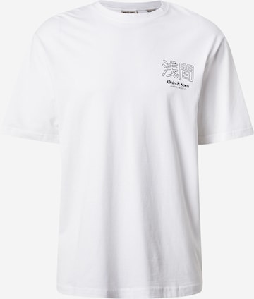 T-Shirt 'ONSTRISTAN' Only & Sons en blanc : devant