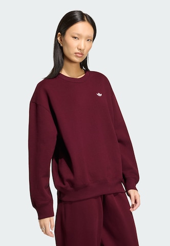 Felpa 'Essentials' di ADIDAS ORIGINALS in rosso: frontale