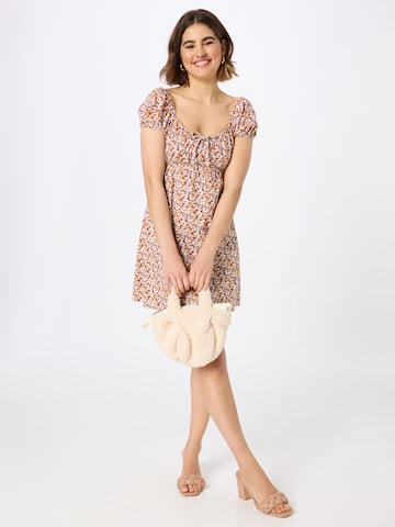 HOLLISTER Kleid in Beige