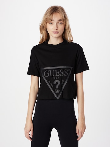 GUESS T-Shirt 'ADELE' in Schwarz: predná strana