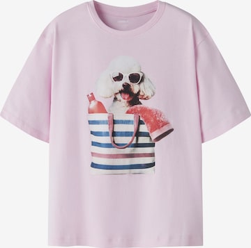 NAME IT Shirt 'NKFVOTEA' in Purple: front