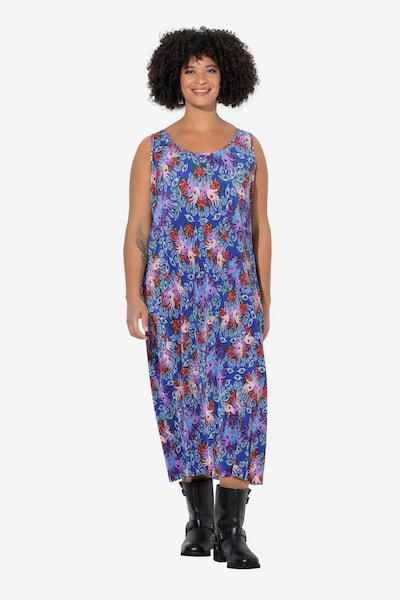 Angel of Style Dress in Blue / Light purple / Rusty red, Item view