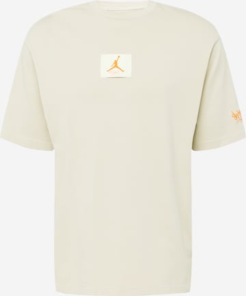 Jordan Shirt 'AIR' in Beige: voorkant