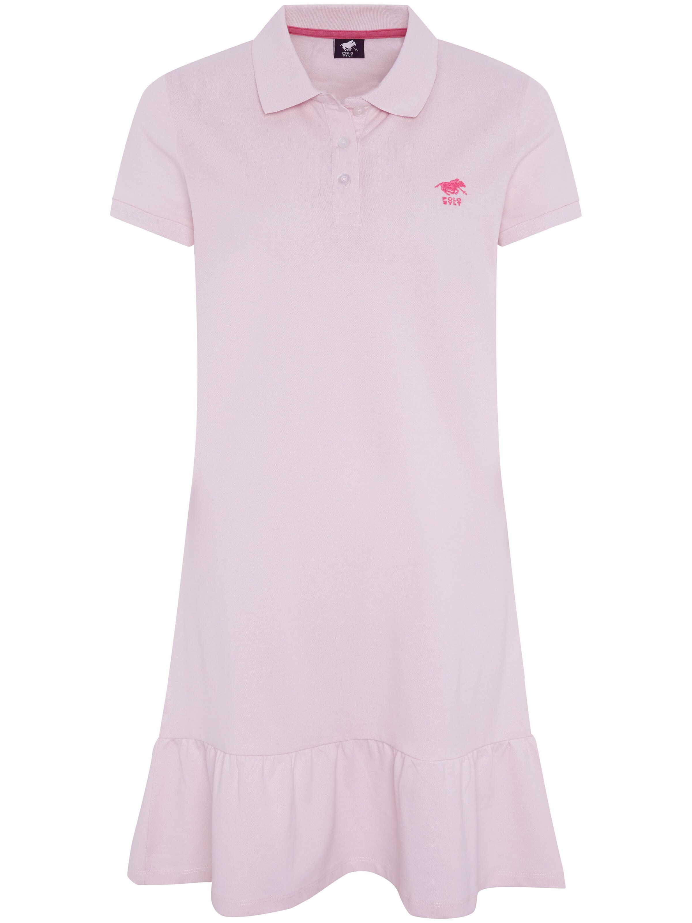 Polo Sylt Kleid in Pink: Vorderseite