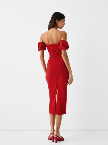 Bershka Kleid in Rot