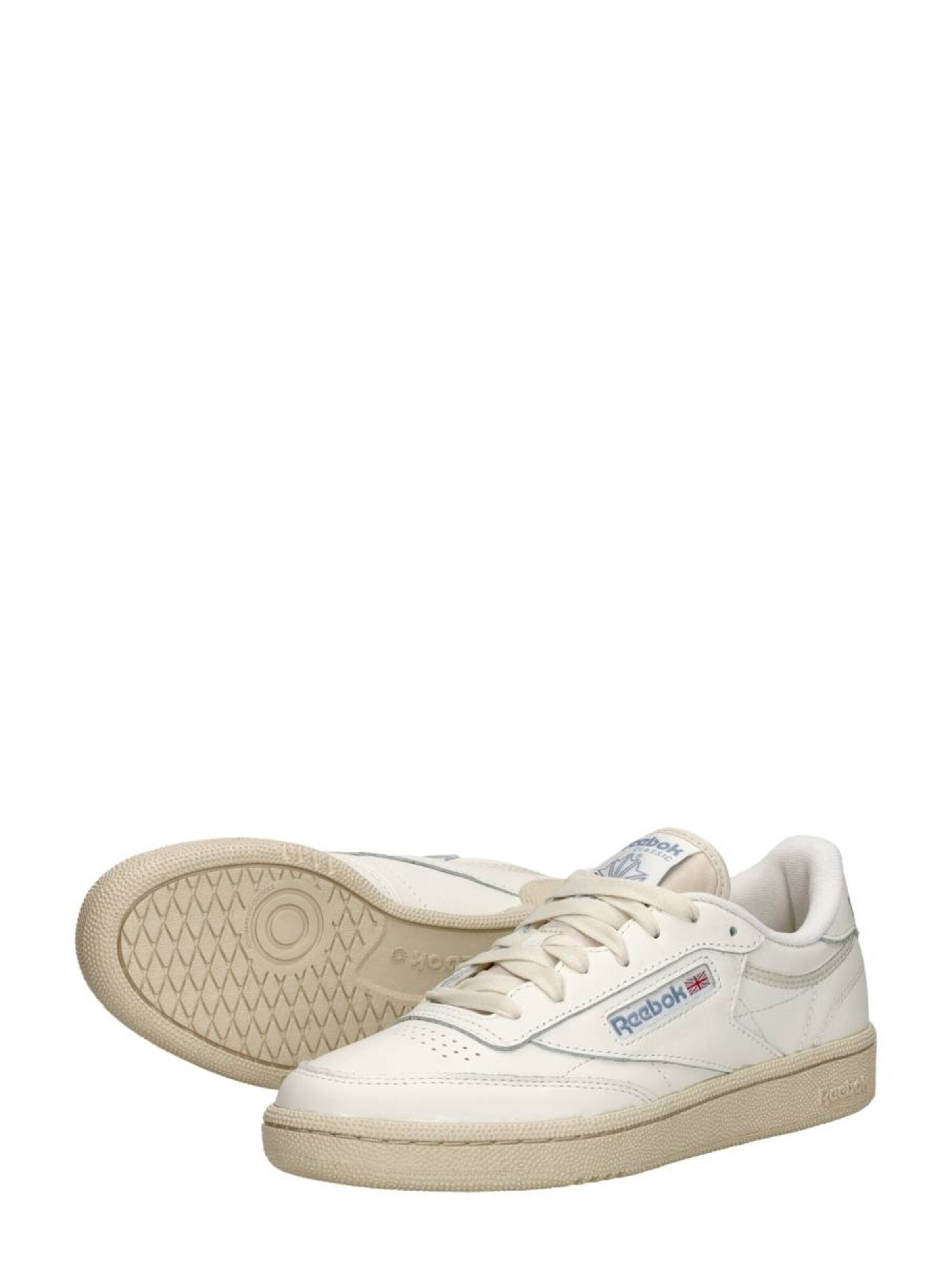 Baskets basses 'Club C 85' Reebok en blanc