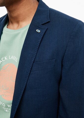 s.Oliver BLACK LABEL Regular Fit Sakko in Blau