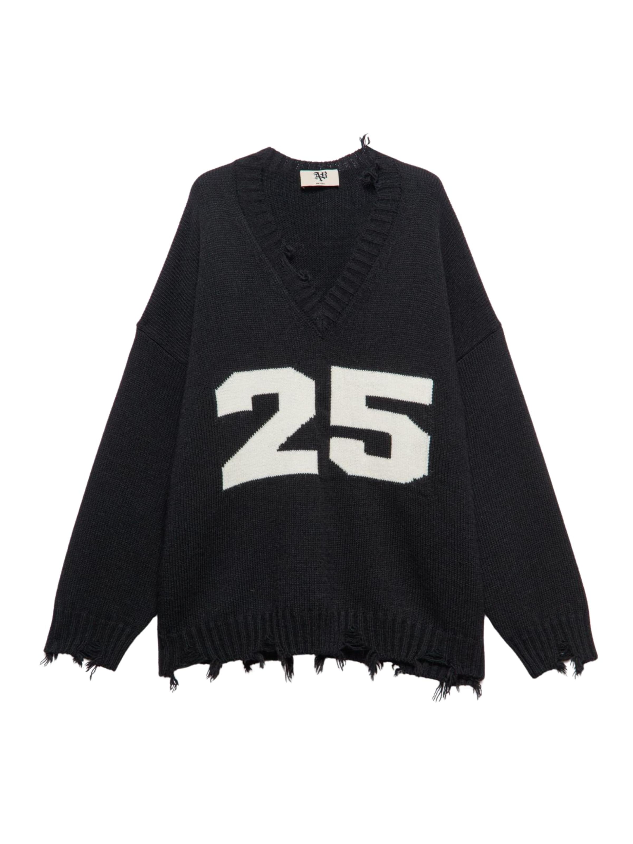 Aniye By Sweater in Black: front