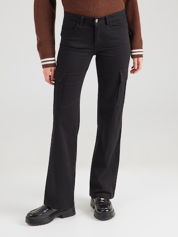 Tally Weijlregular Cargo traperice - crna boja: prednji dio