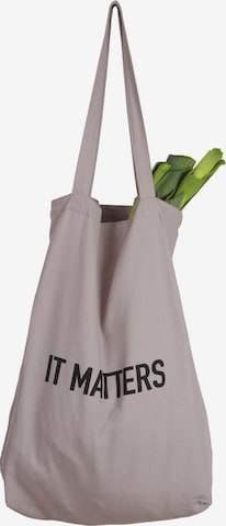 The Organic Company Garment Bag 'It Matters Bag' in Purple