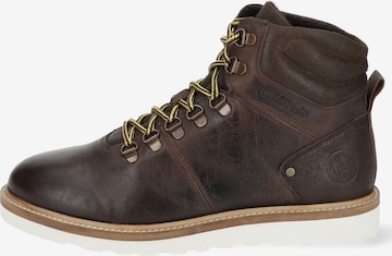 PANTOFOLA D'ORO Lace-Up Boots in Brown