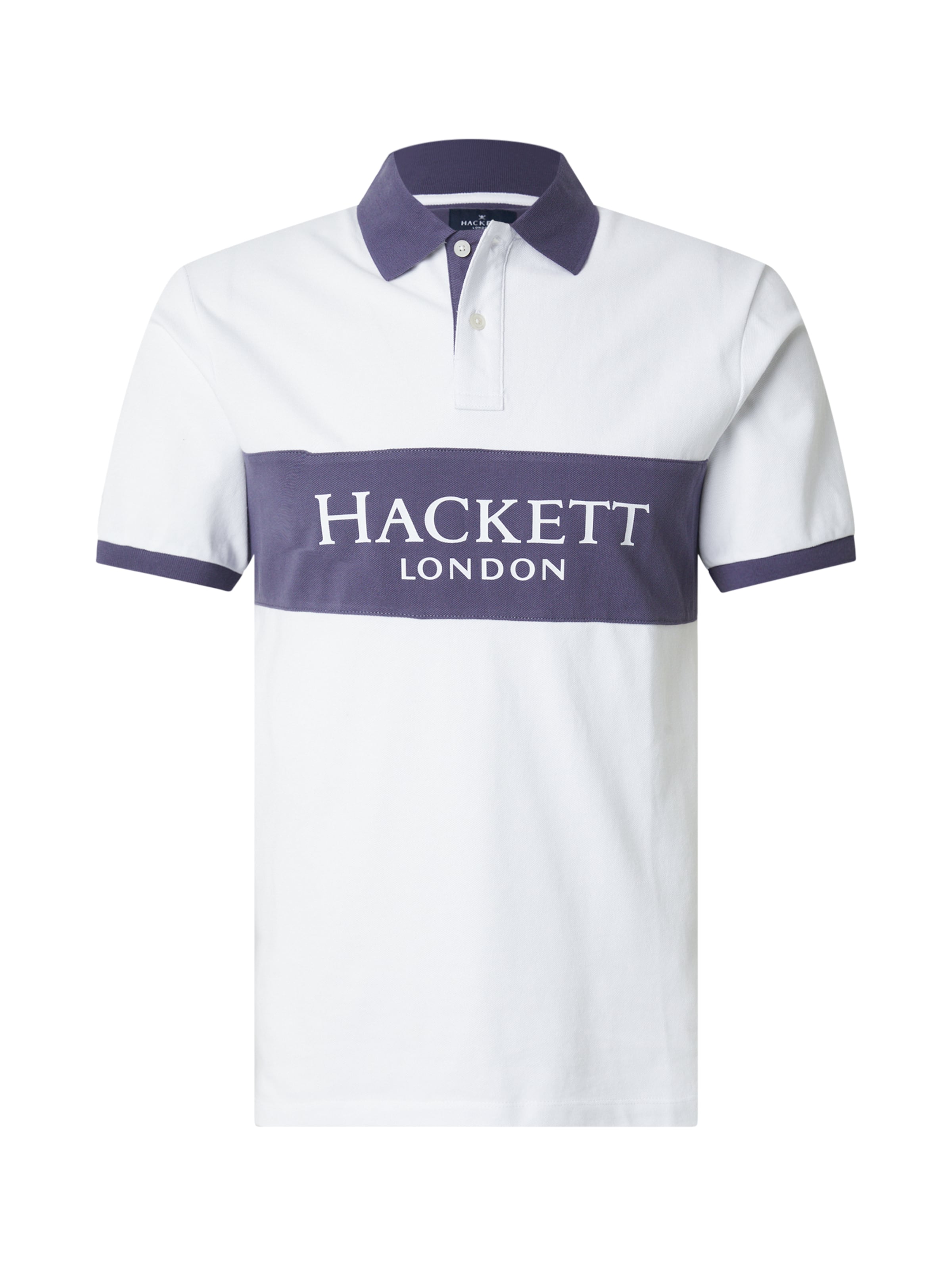 Hackett London Tričko – bílá: přední strana