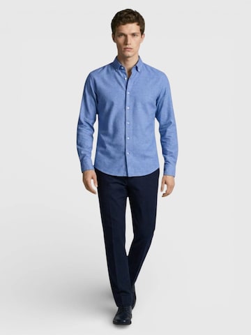 Ramsey Regular fit Zakelijk overhemd in Blauw