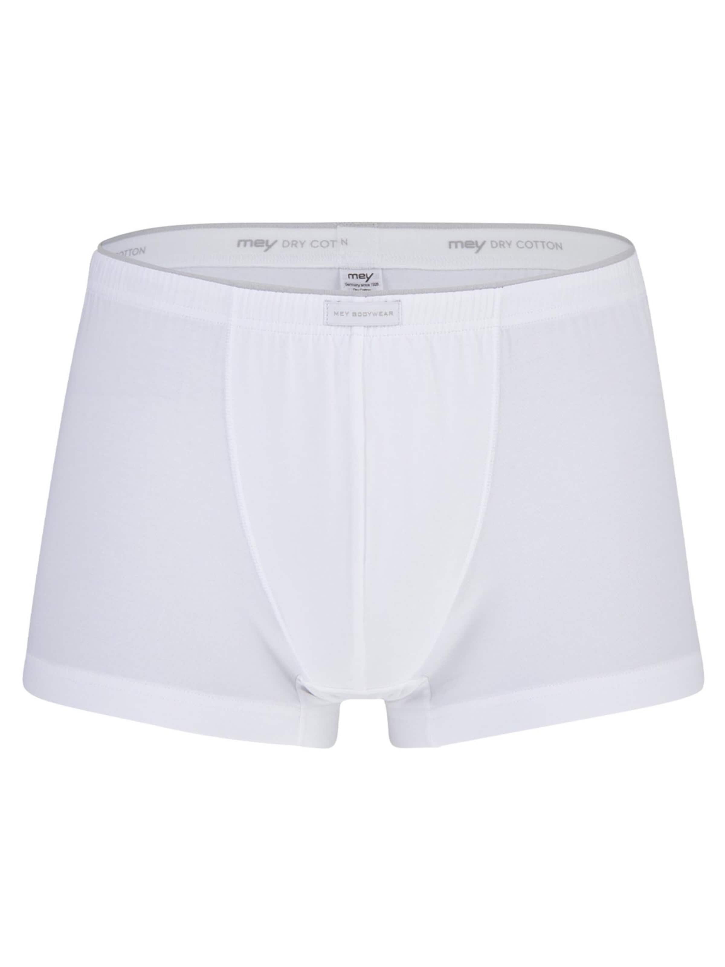 Mey Boxershorts 'Dry Cotton' in Wit: voorkant