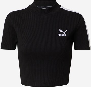 PUMA T-Shirt 'Classics' in Schwarz: predná strana