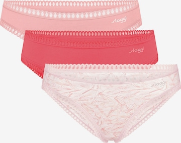 SLOGGI Minislip ' Blue GO Crush ' in Beige: Vorderseite