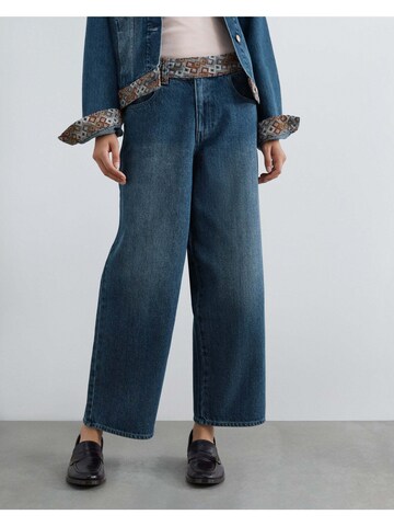 Scalpers Loosefit Jeans in Blau