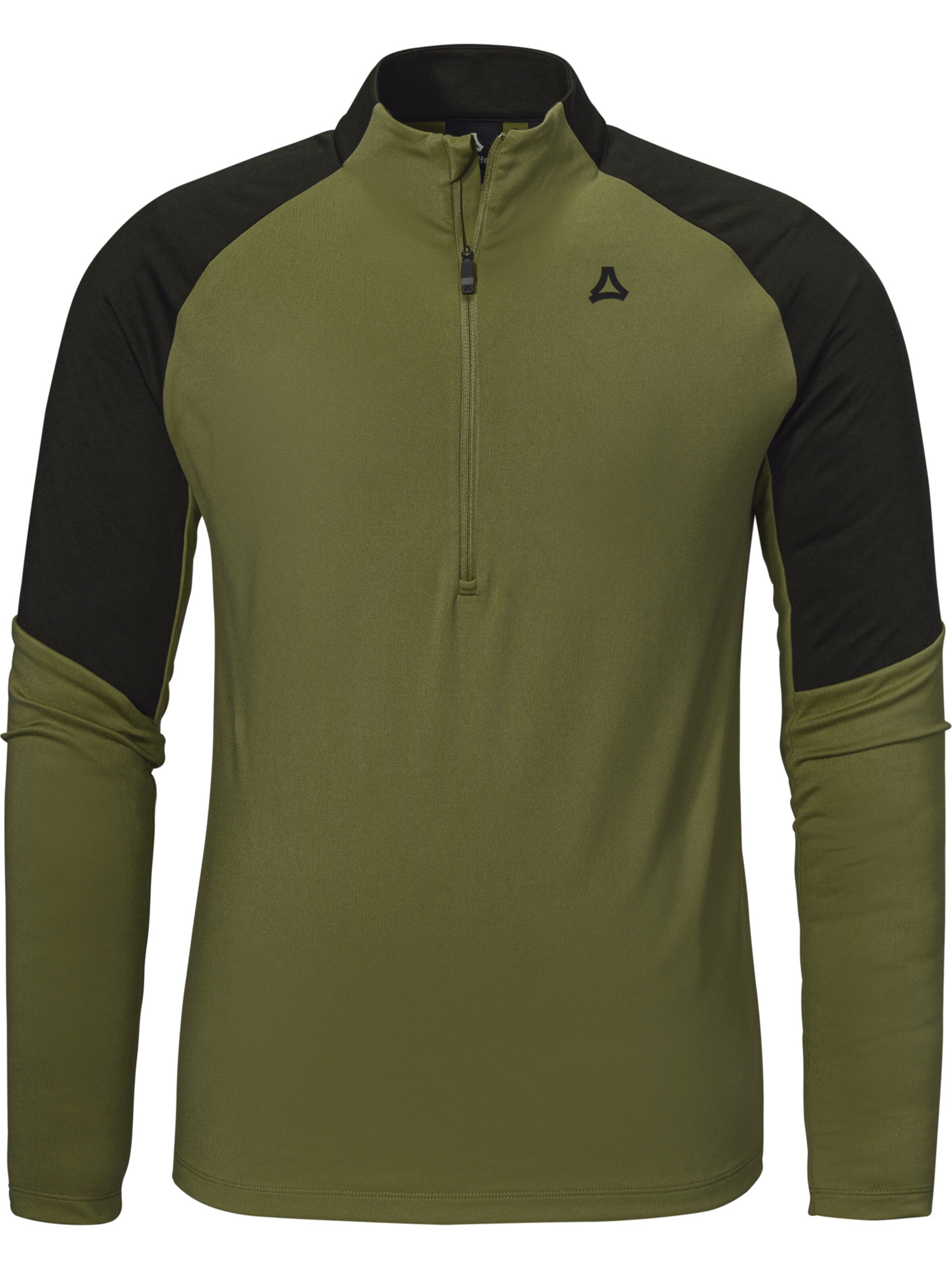 Schöffel Functioneel shirt in Groen: voorkant