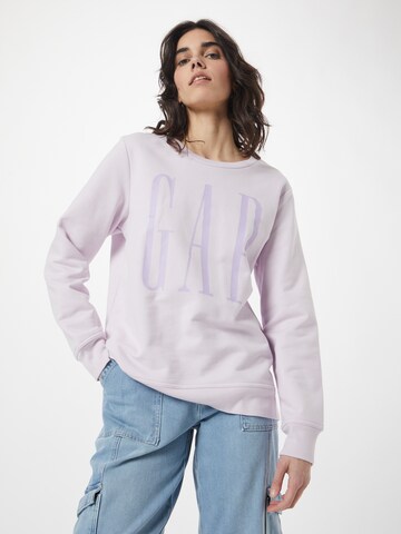 GAP Sweatshirt in Purple: front