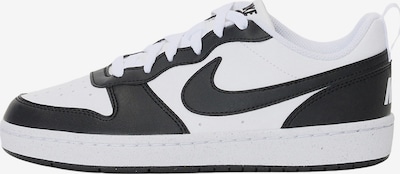 NIKE Tennarit 'Court Borough' koossa 35,5 värissä musta / valkoinen, Tuotenäkymä