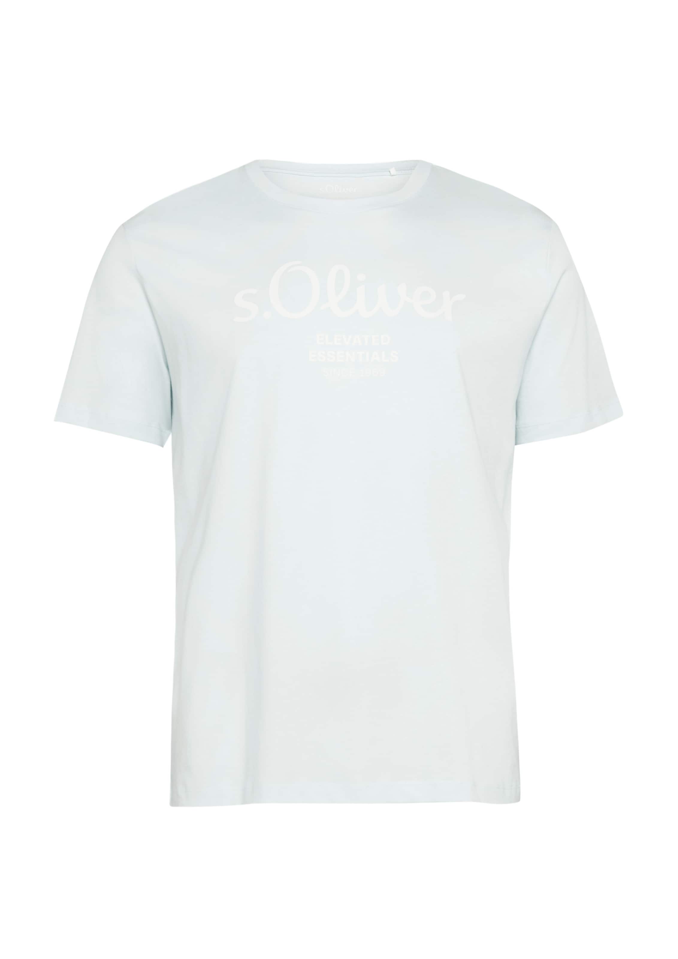 T-Shirt s.Oliver en bleu : devant