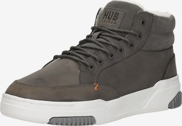 Bottes à lacets 'Mark 2.1' HUB en gris : devant