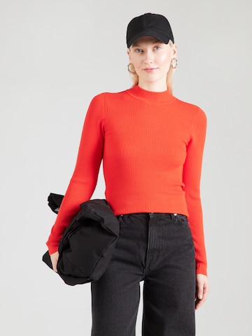 NÜMPH Trui 'Bia' in Rood: voorkant