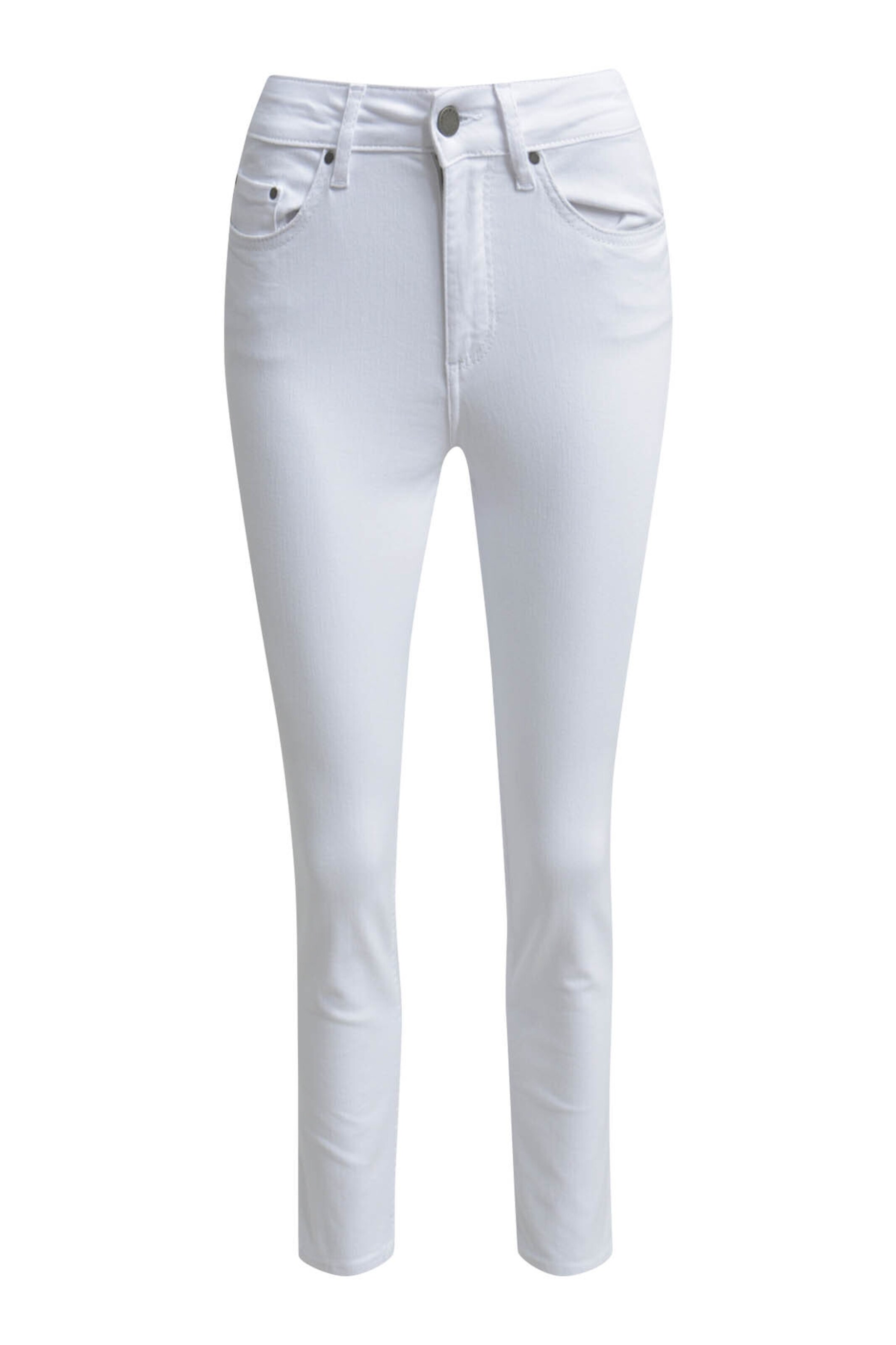 Smith&Soul Slim fit Jeans in White: front