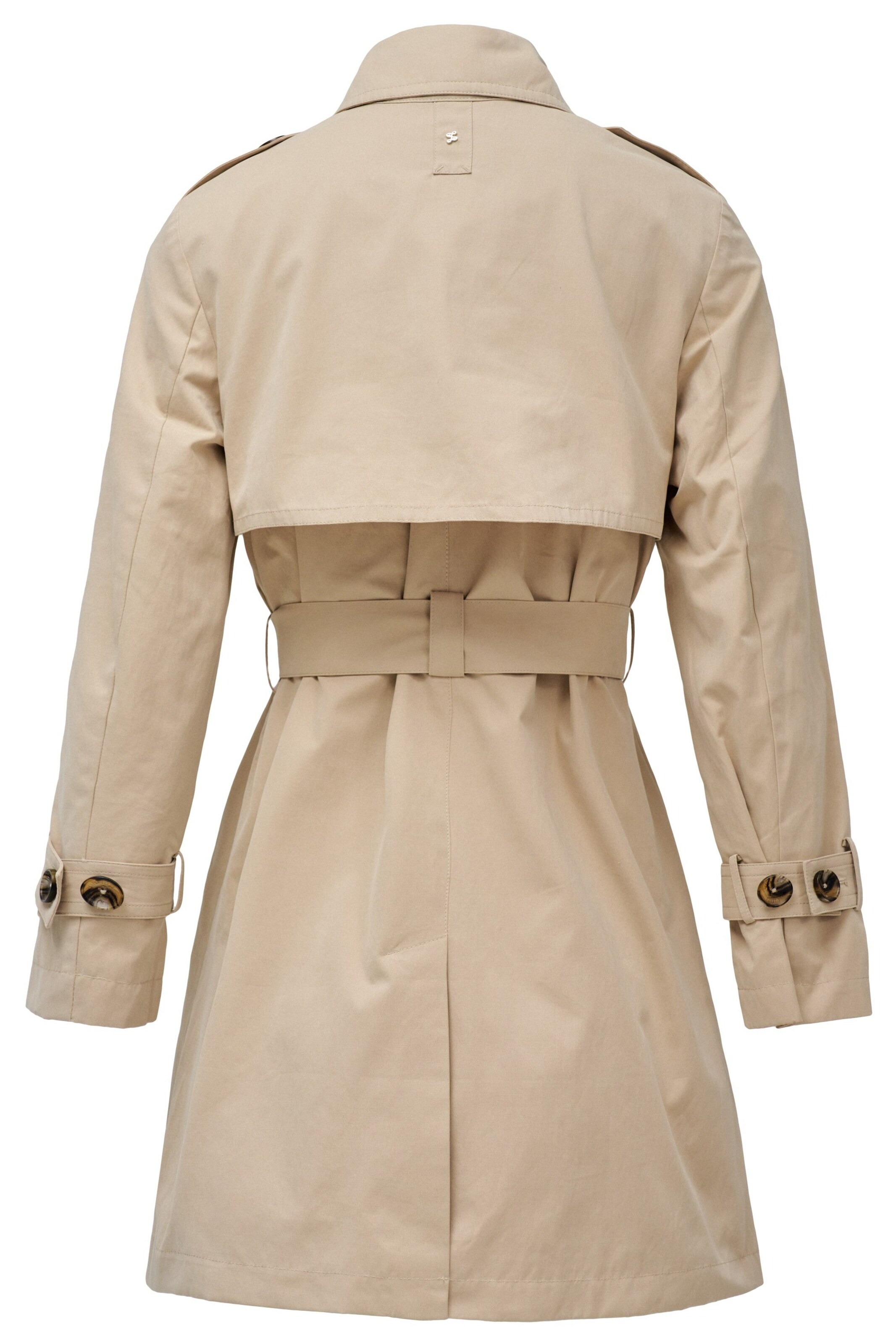 Salsa Jeans Trench Coat in Beige