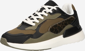 BULLBOXER Sneakers laag '263001F5S' in Groen: voorkant