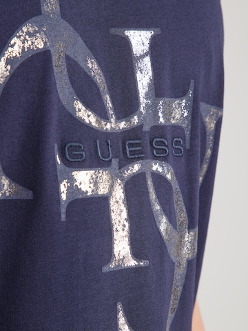 GUESS - Camiseta en azul