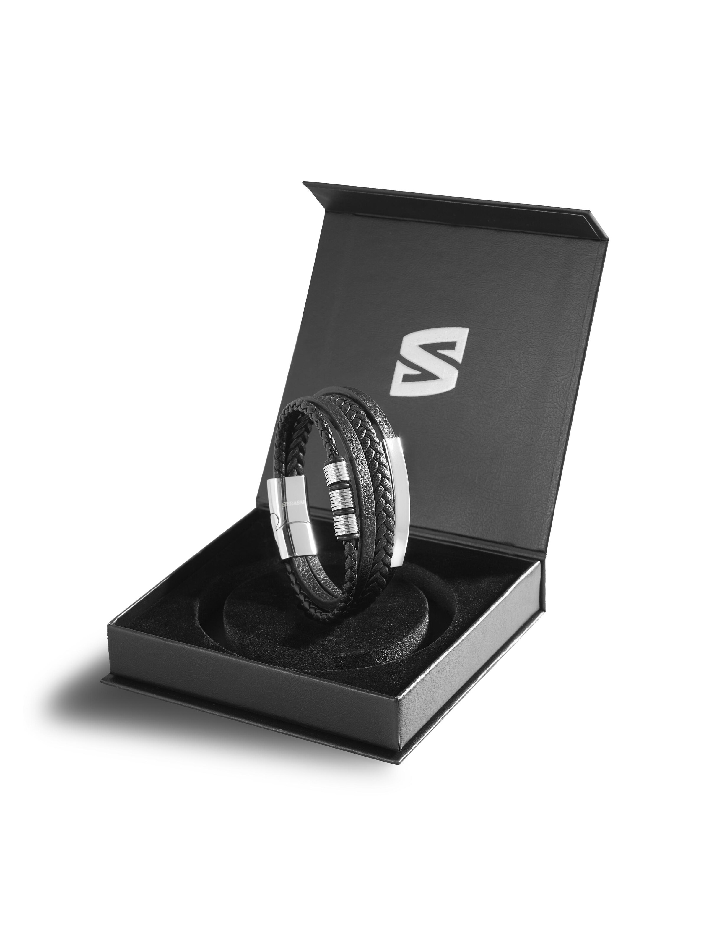 Bracelet 'Brave' SERASAR en argent