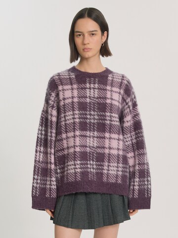 Pull-over 'Christel' EDITED en violet : devant