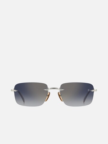 David Beckham Sonnenbrille‌‌‌‌‌‌‌ in Silber: Vorderseite