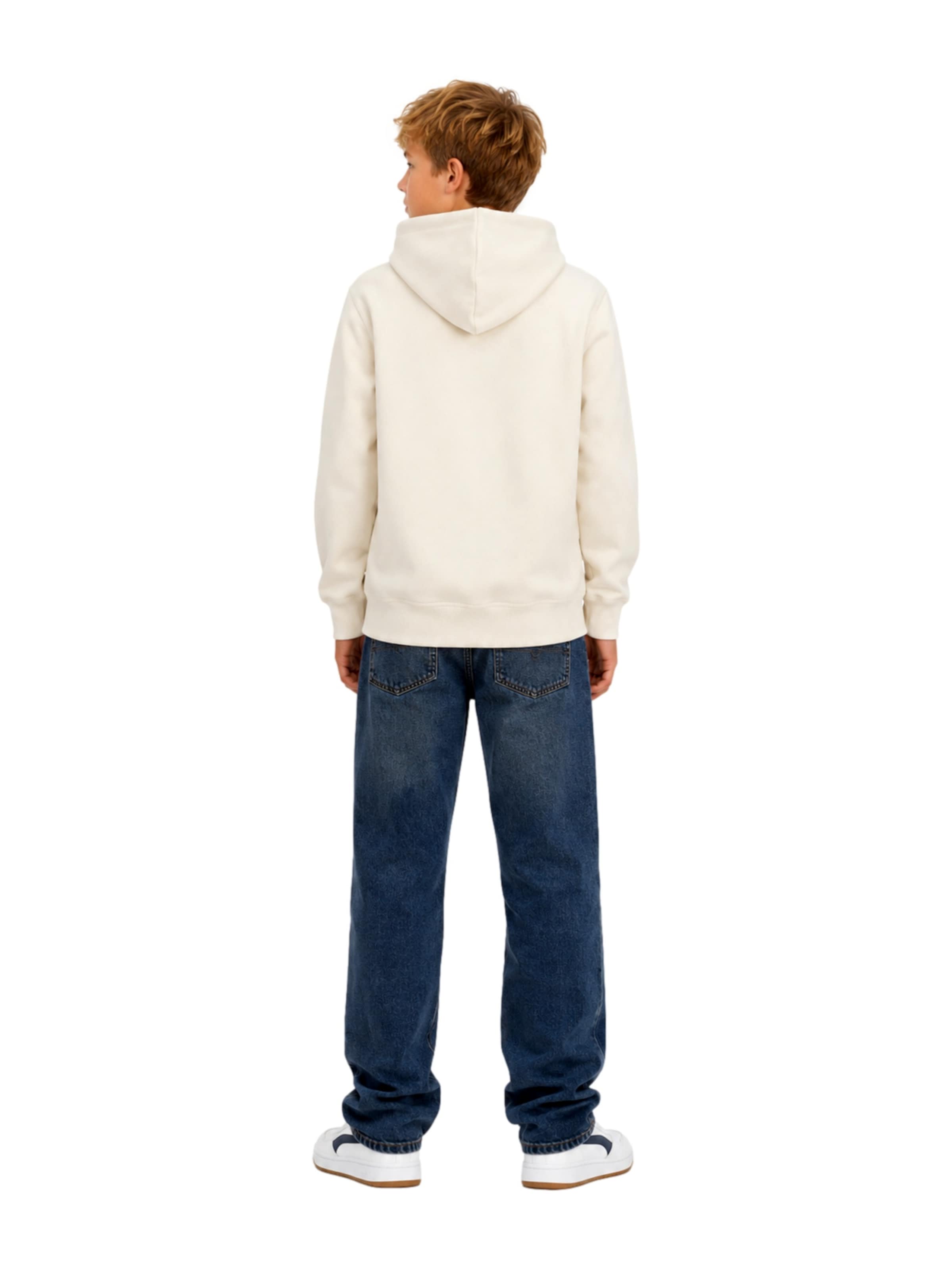 Jack & Jones Junior - Sudadera 'JORFrederiksberg' en blanco