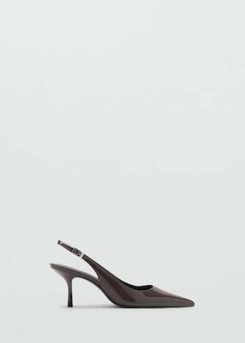 MANGO Slingback Pumps 'Zoco' in Red