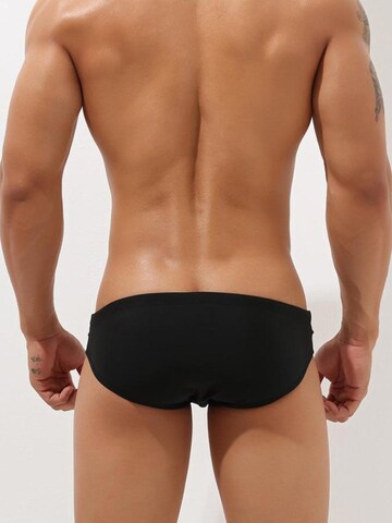 SEOBEAN Badehose in Schwarz