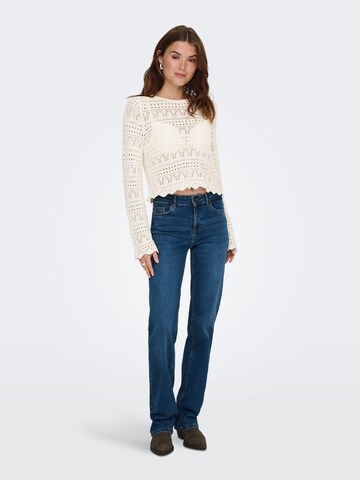 ONLY Sweater 'Elke' in White